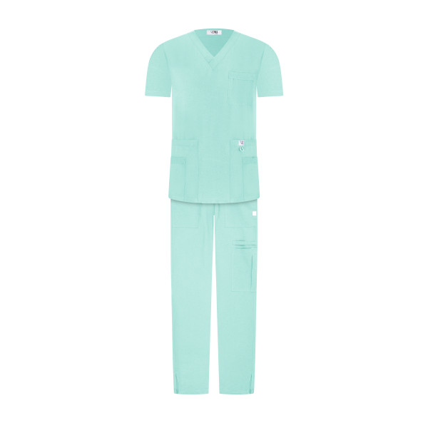 Breathing Scrub Set - Mint / Menta